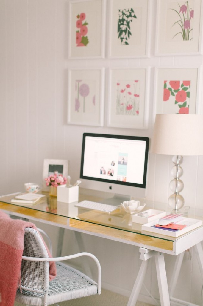 Escritorios con encanto…como decorarlos. – Interiores Chic | Blog de