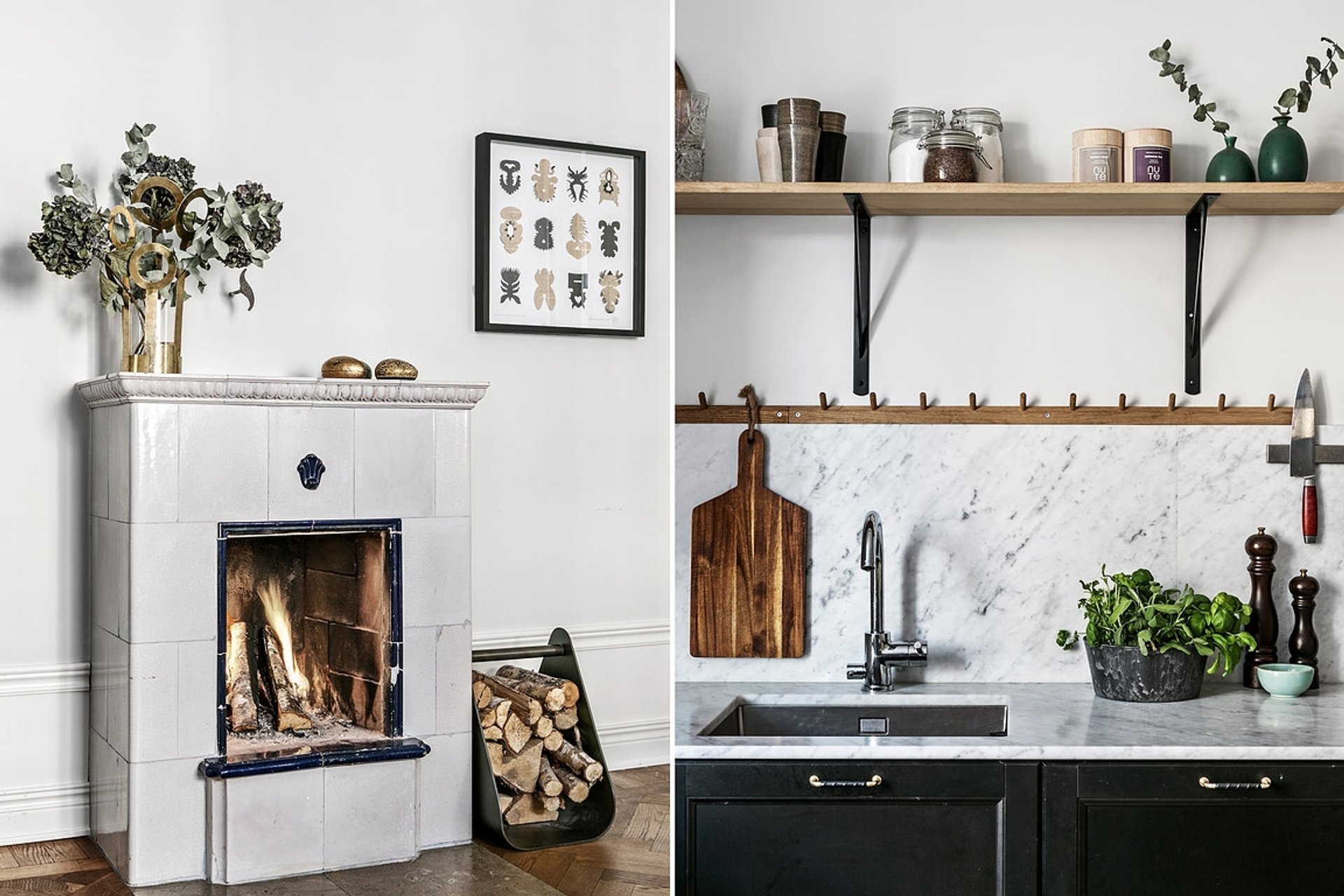 Blanco y negro para la cocina. – Interiores Chic | Blog de decoración