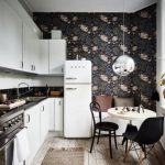 Un invierno de diseño con flores en tú cocina.