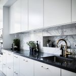 Mármol de Carrara y las cocinas nórdicas.