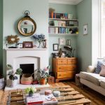 Color retro puro diseño de una Blogger's London Home.