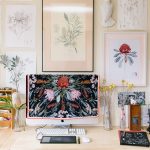 Espacios de trabajo Chic, en casa de la ilustradora Edith Rewa.