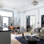 Decoración Chic para un salón moderno.
