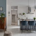 Una cocina colorida y Chic.