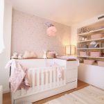 Estrellas doradas para una habitación infantil.