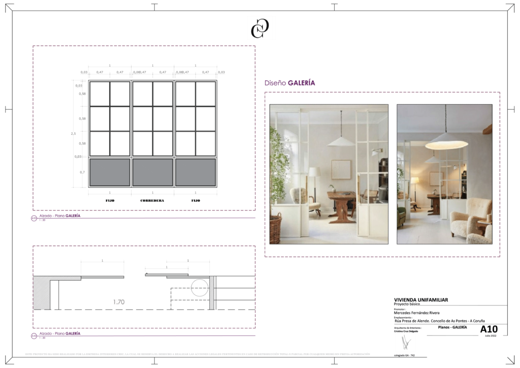 Proyecto de interiorismo online - Interiores Chic - Estudio de Interiorismo